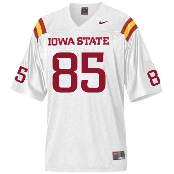 Iowa State Cyclones Men's #85 Aidan Bitter Nike NCAA Authentic White College Stitched Football Jersey AY42B64TP